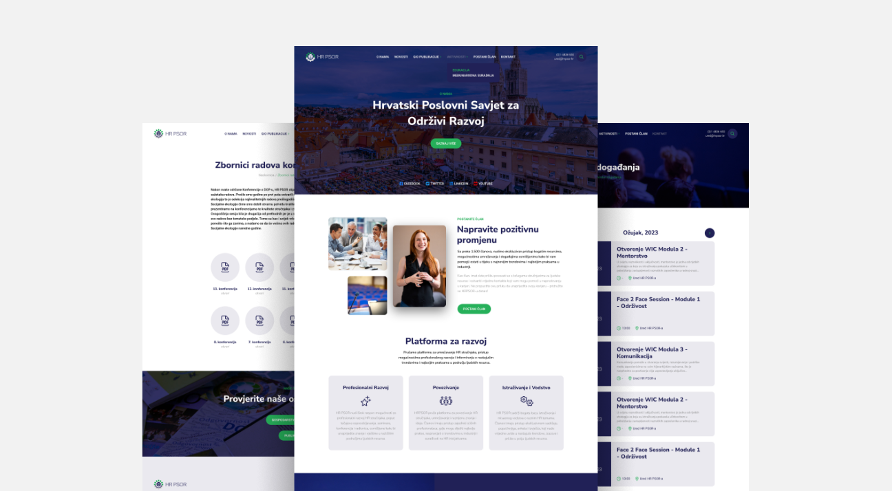 hrpsor conference website design by studio simple