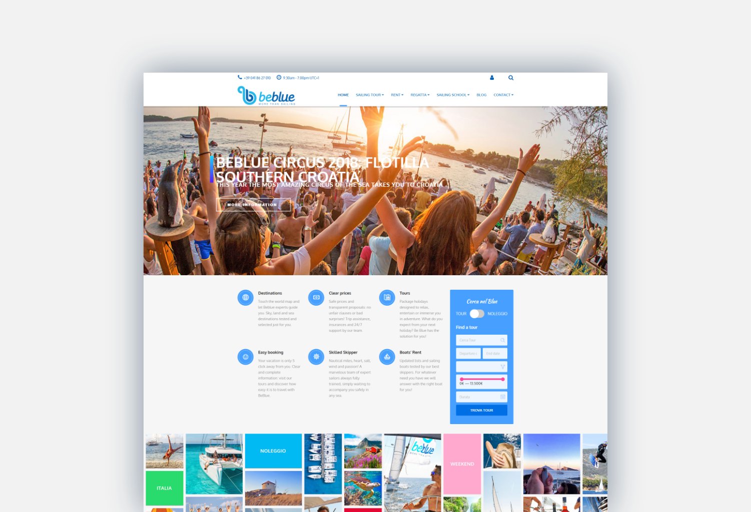 Old Secret Adriatic website