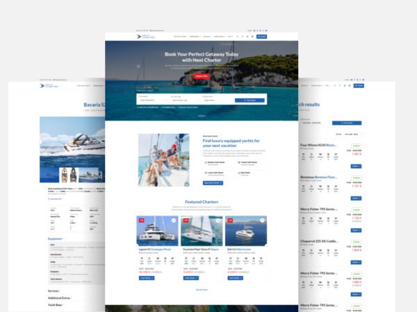 Next Charter website by studio Simple