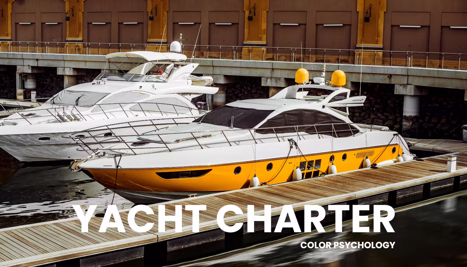 Color Psychology for Yacht Charters by Studio Simple
